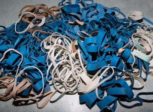 Pile of rubberbands.